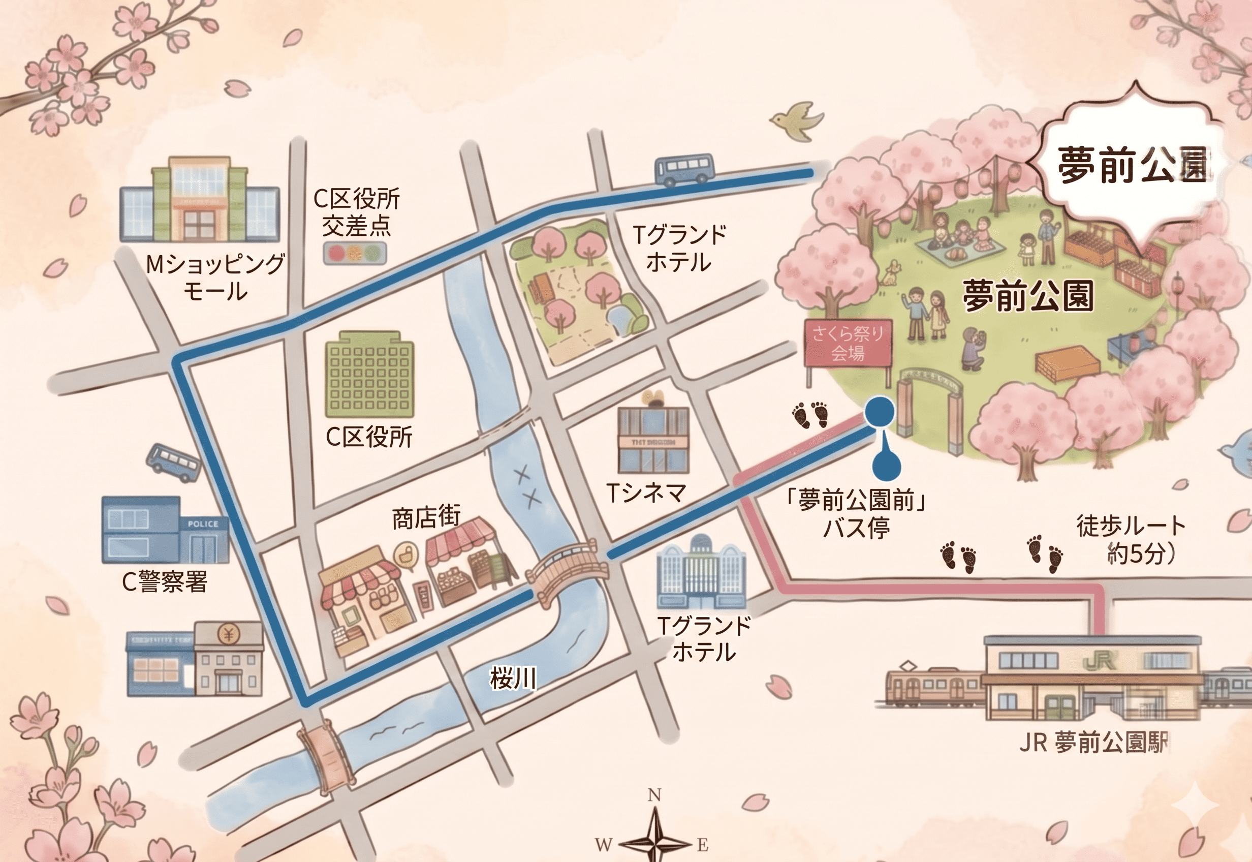 アクセスマップ